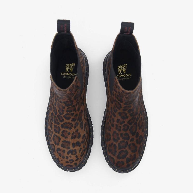 MYSEN CHELSEA W - PONY LEO - BROWN